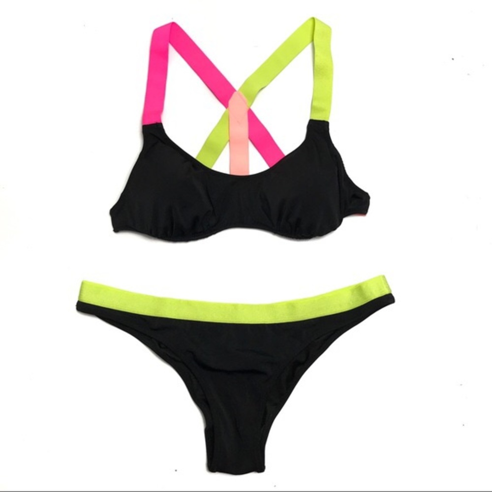 Victoria’s Secret Neon Yellow Swimsuit